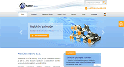 Desktop Screenshot of kotlin.cz